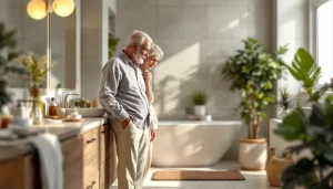 temps de décision seniors salle de bain PMR